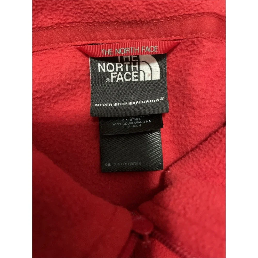 The North Face Fleece Mens Large Glacier Polartec 1/4 Zip Pullover